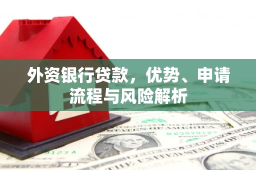 安庆外资银行贷款，优势、申请流程与风险解析