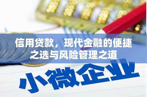 化州信用贷款，现代金融的便捷之选与风险管理之道