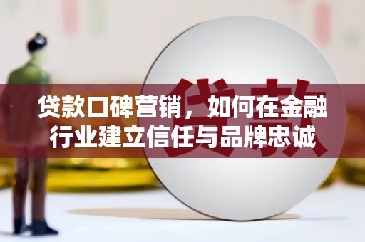 玉树贷款口碑营销，如何在金融行业建立信任与品牌忠诚