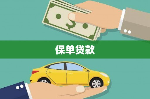 蒙阴保单贷款