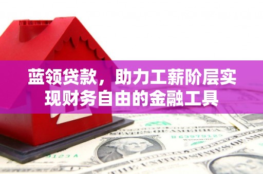 泾阳蓝领贷款，助力工薪阶层实现财务自由的金融工具