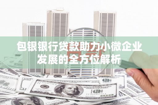 桑日包银银行贷款助力小微企业发展的全方位解析