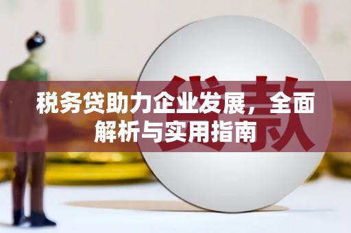 微山税务贷助力企业发展，全面解析与实用指南