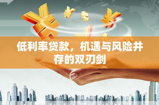 陇南低利率贷款，机遇与风险并存的双刃剑