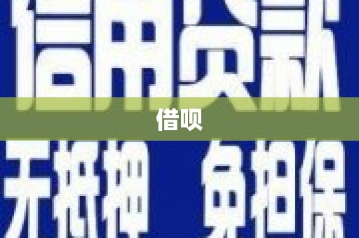 南陵借呗
